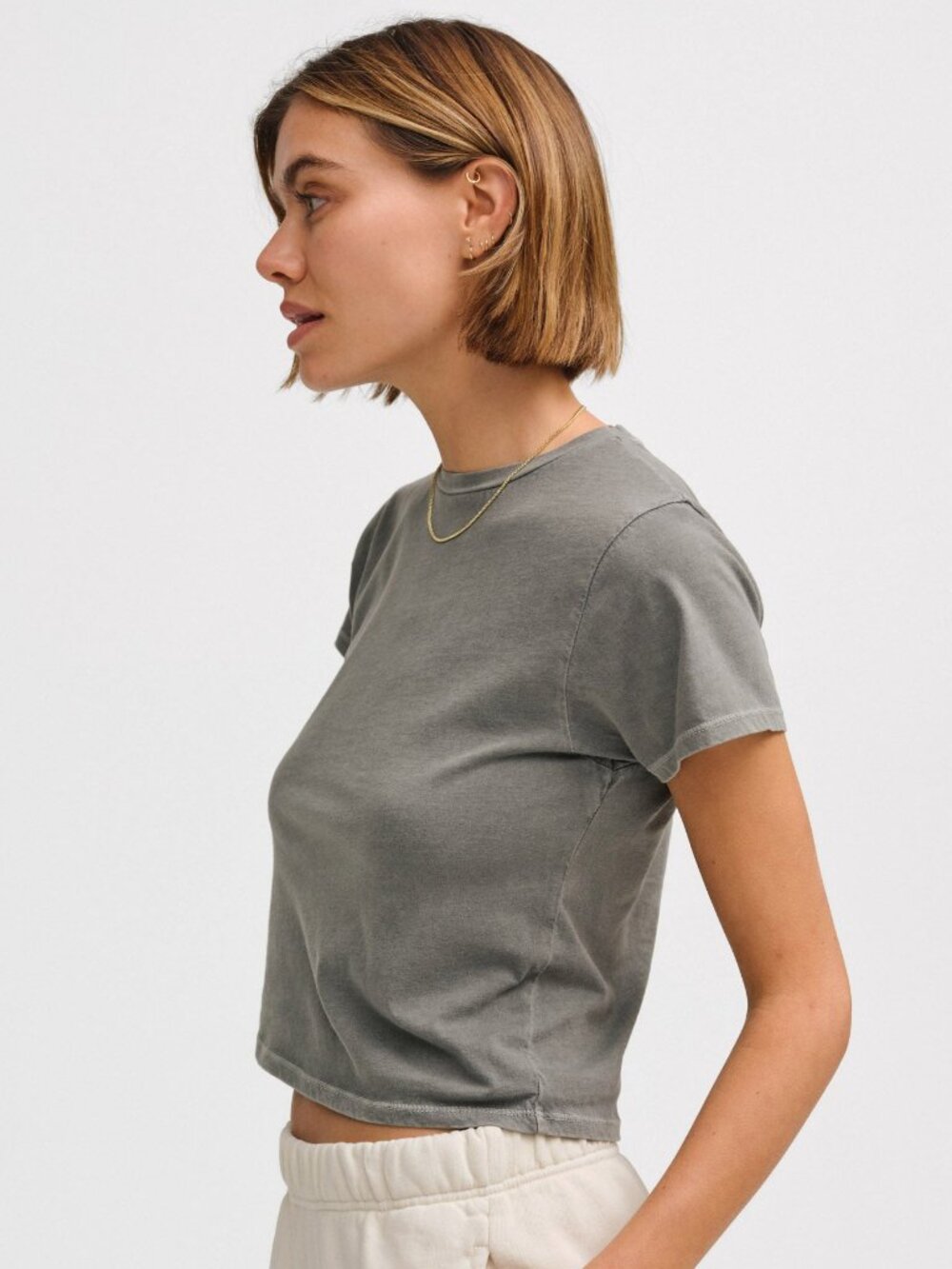 NWT Mate the Label Organic Cotton Shrunken Tee, Size Small - Picture 3 of 9